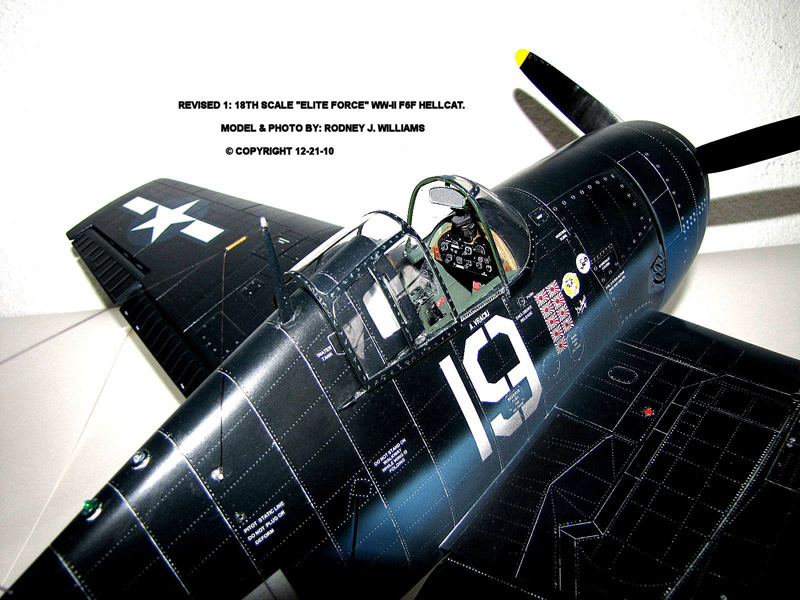 Elite Forces 1/18 F6F Hellcat Part 21 - It is finished | Large