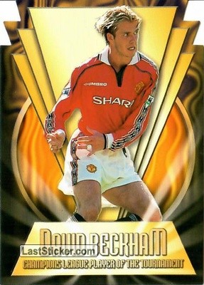 Card C3: David Beckham - Merlin Premier Gold 1999-2000