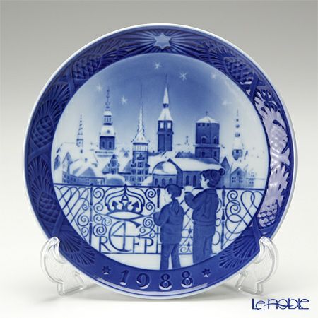 ロイヤルコペンハーゲン（Royal Copenhagen） イヤープレート 1988年