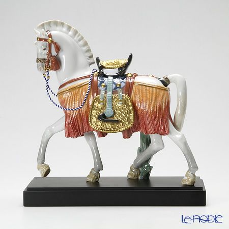 ヨシカネ＊高さ約44cm＊オールドリヤドロ＊【馬上のふたり】＊箱なし