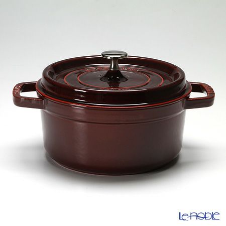 ストウブ（staub） ピコ・ココット ラウンド 22cm／2.6L グレナディン
