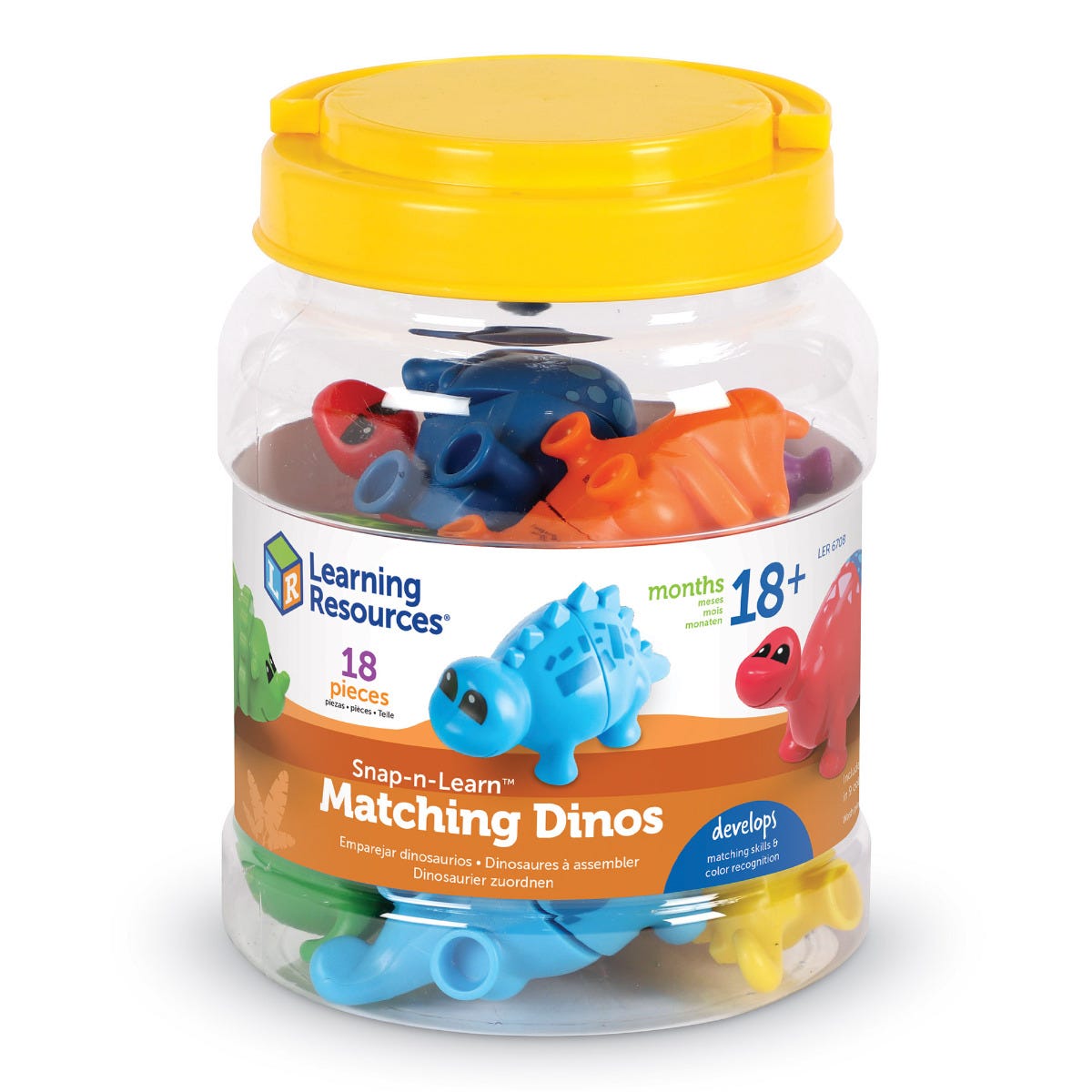 Discover Colors & Shapes with Matching Dinos - Learning Resources