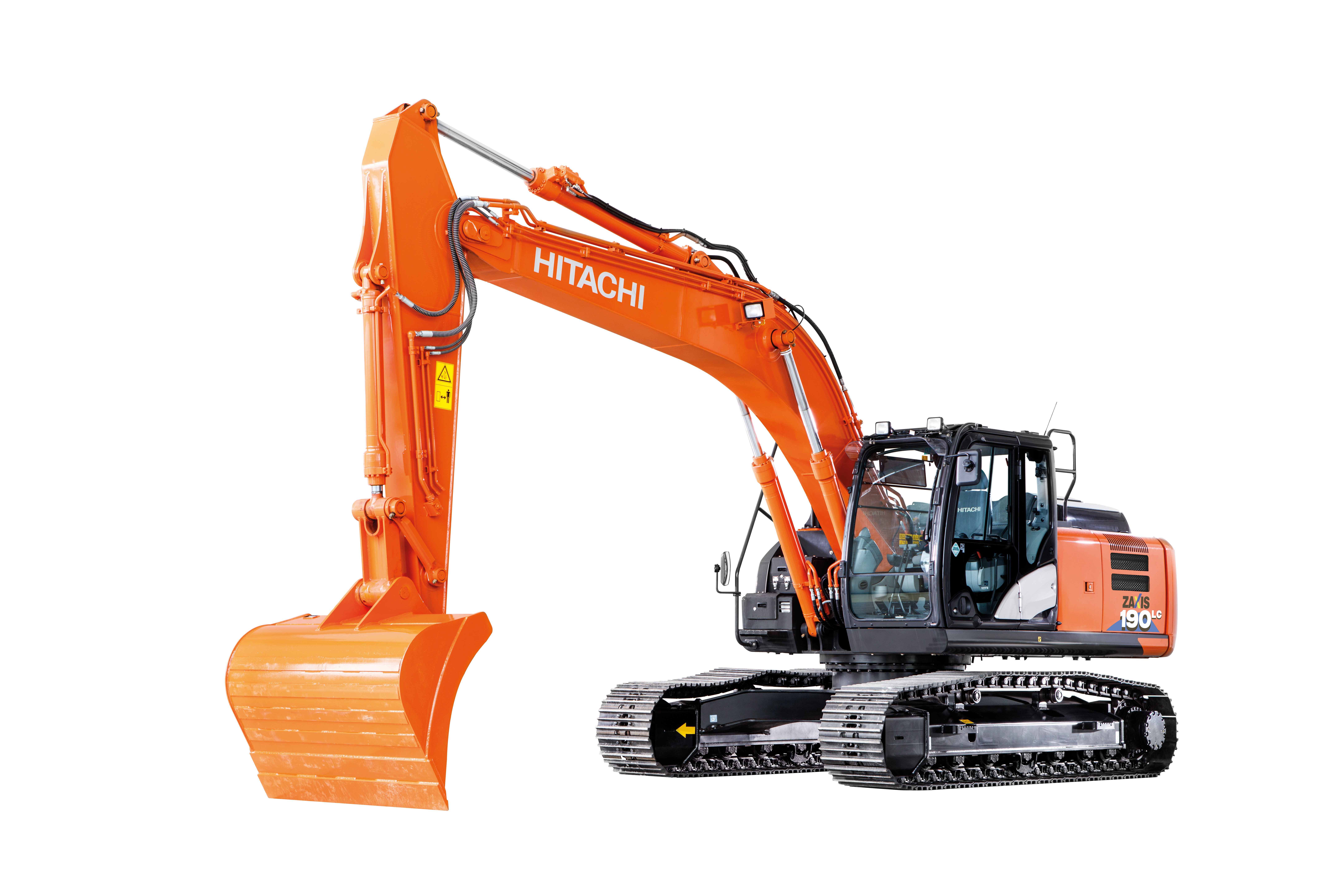 Hitachi ZX190LC-6 excavator specs & dimensions (2016 - 2021