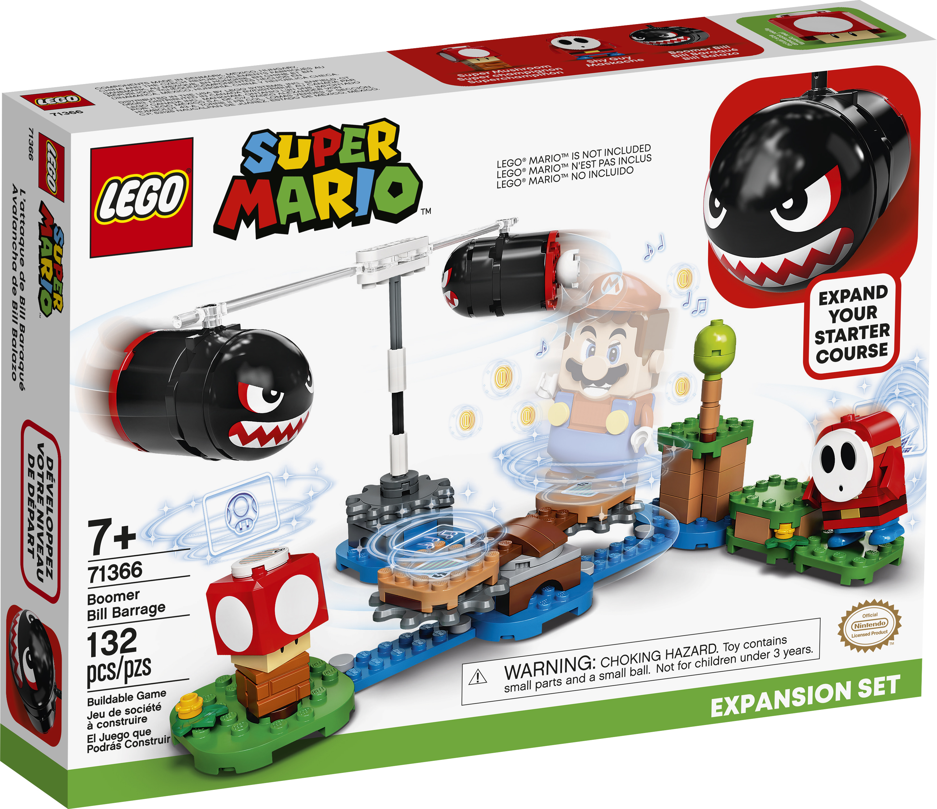 Boomer Bill Barrage Expansion Set 71366 | LEGO® Super Mario™ | Buy