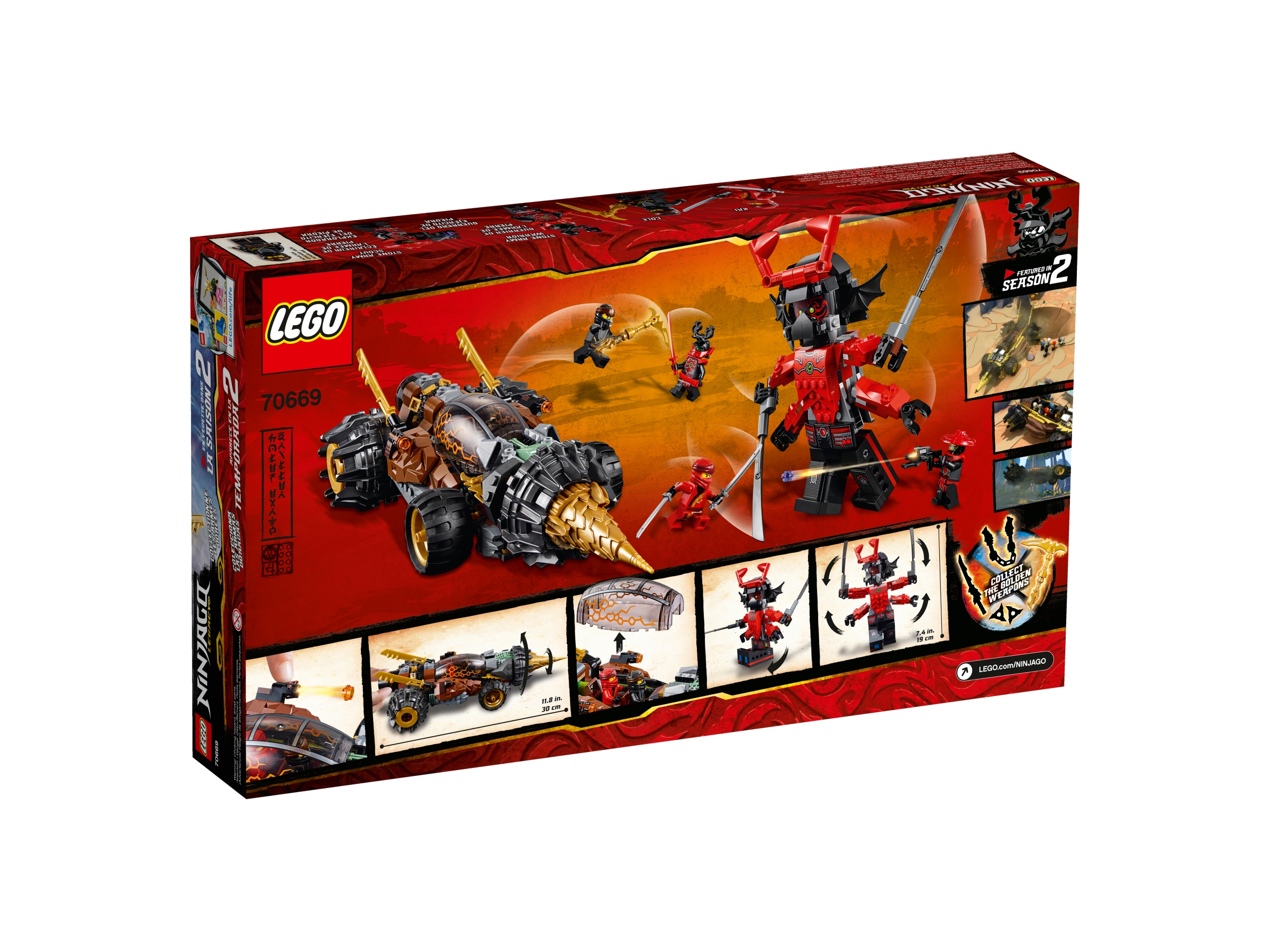 Cole's Earth Driller 70669 | NINJAGO® | Buy online at the Official