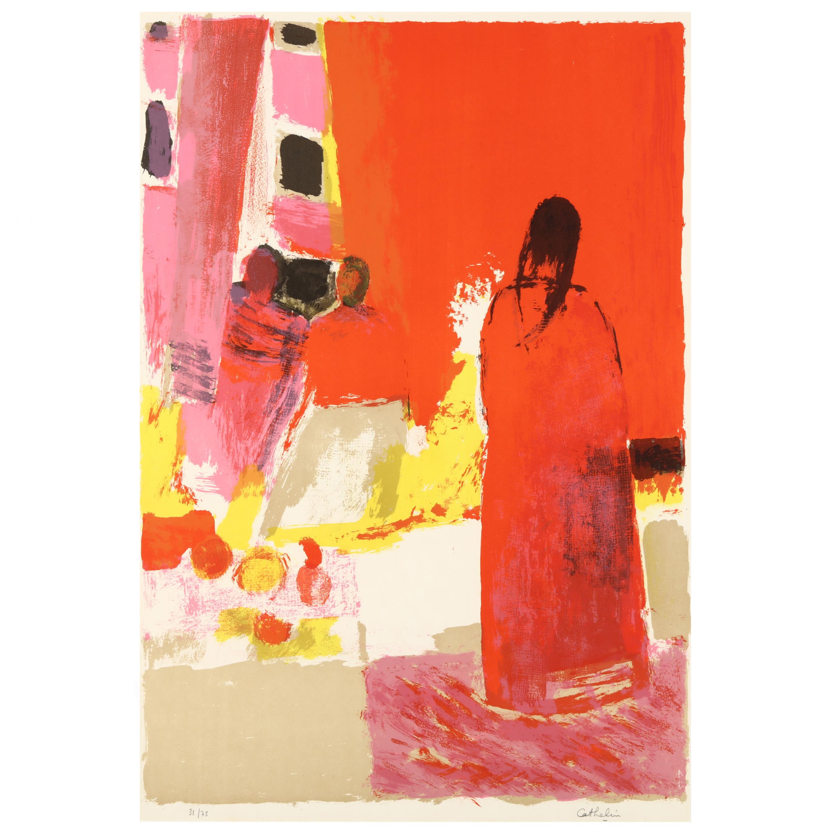 Bernard Cathelin (French, 1919-2004), Lithograph in Colors (Lot