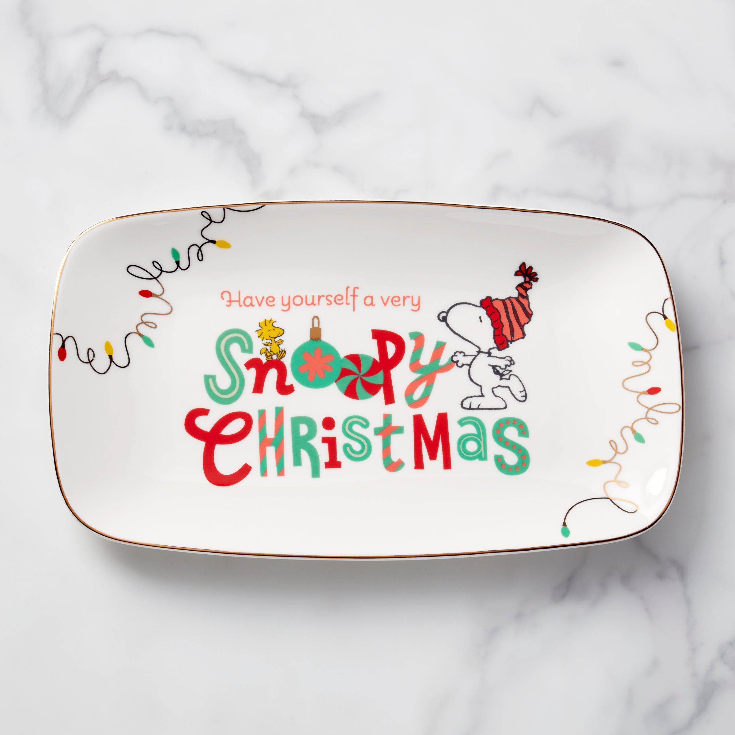 Snoopy Christmas Hors d'Oeuvre Tray – Lenox Corporation