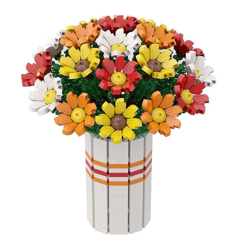 MOC-60822 Flowers Bouquet | LesDiy