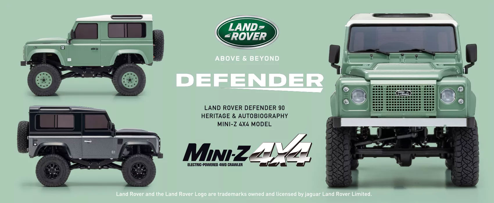 京商 ミニッツ4×4 レディセット ランドローバー ディフェンダー 90