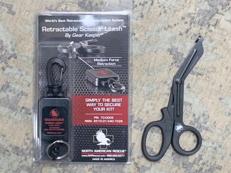 米軍実物 NORTH AMERICAN RESCUE メディカル コンパクト シザー