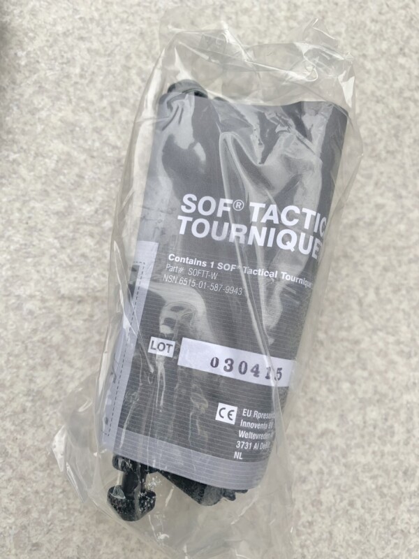 米軍実物 SOFT TACTICAL (SOFTT-W) TOURNIQUET 1.5 ワイド