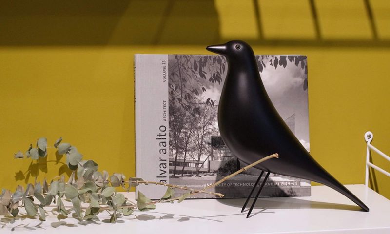 イームズ ハウス バード Eames house bird / ブラック - オブジェ