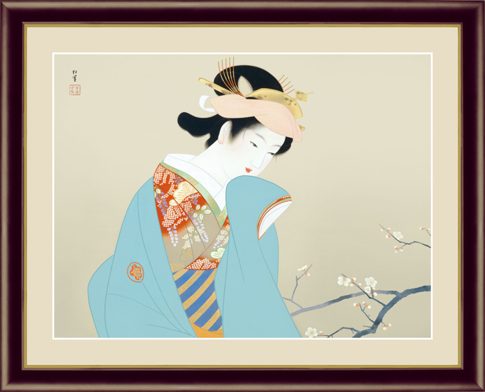 真・善・美」の極致に達した本格的な美人画家の日本画をあなたのお手元に