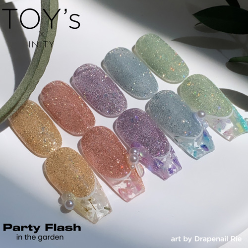 TOY's×INITY | パーティーフラッシュ インザガーデン 5色セット