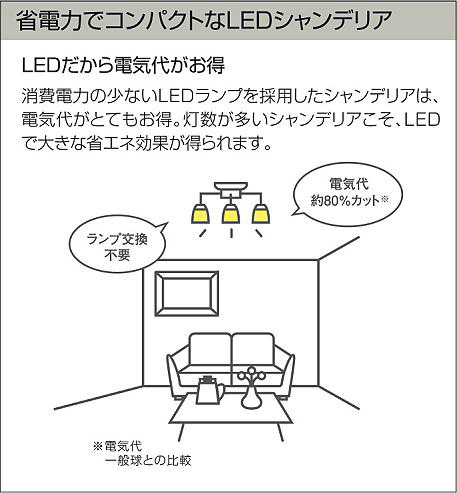 DAIKO 大光電機 シャンデリア LZH-91652YC | 商品紹介 | 照明器具の