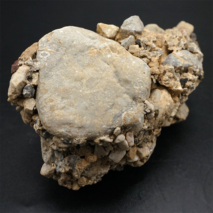 さざれ石（石灰質角礫岩 W23.2cm/D18.4cm/H12.6cm）073 gifu_10_sasamata21.jpg