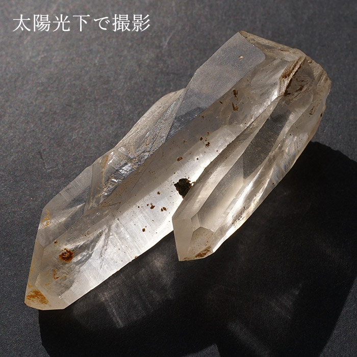 日本銘石協会 正規代理店 幻の国産水晶 山梨県 水晶 乙女水晶 白水晶