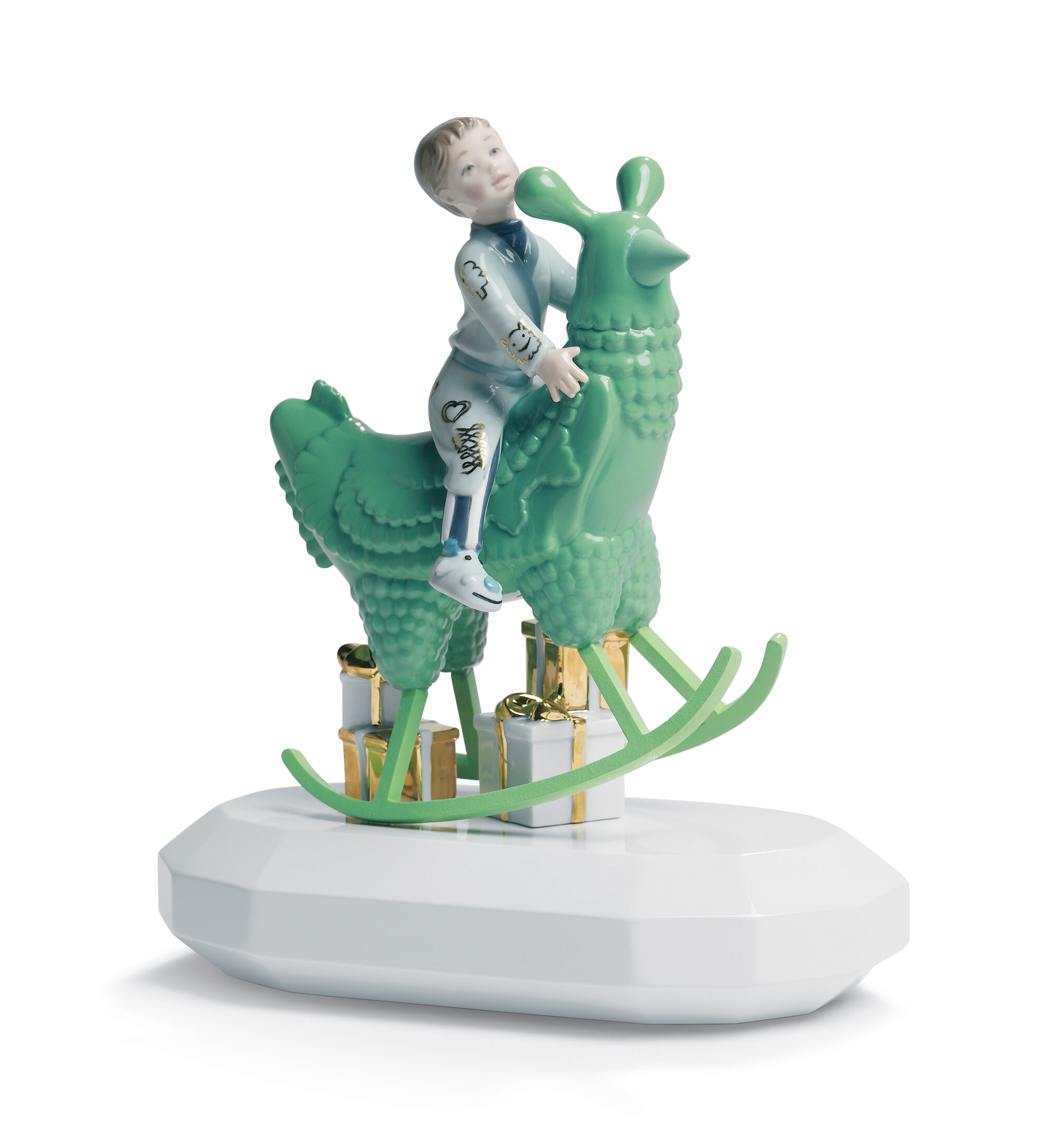 The Rocking Chicken Ride Sculpture. By Jaime Hayon | Lladró® USA