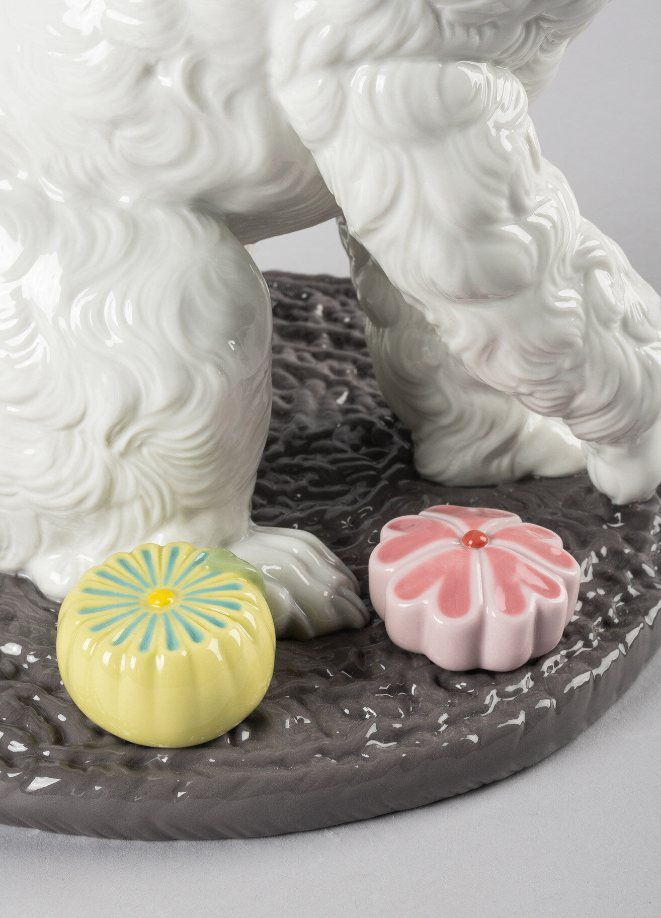 Poodle with Mochis Dog Figurine | Lladró® USA