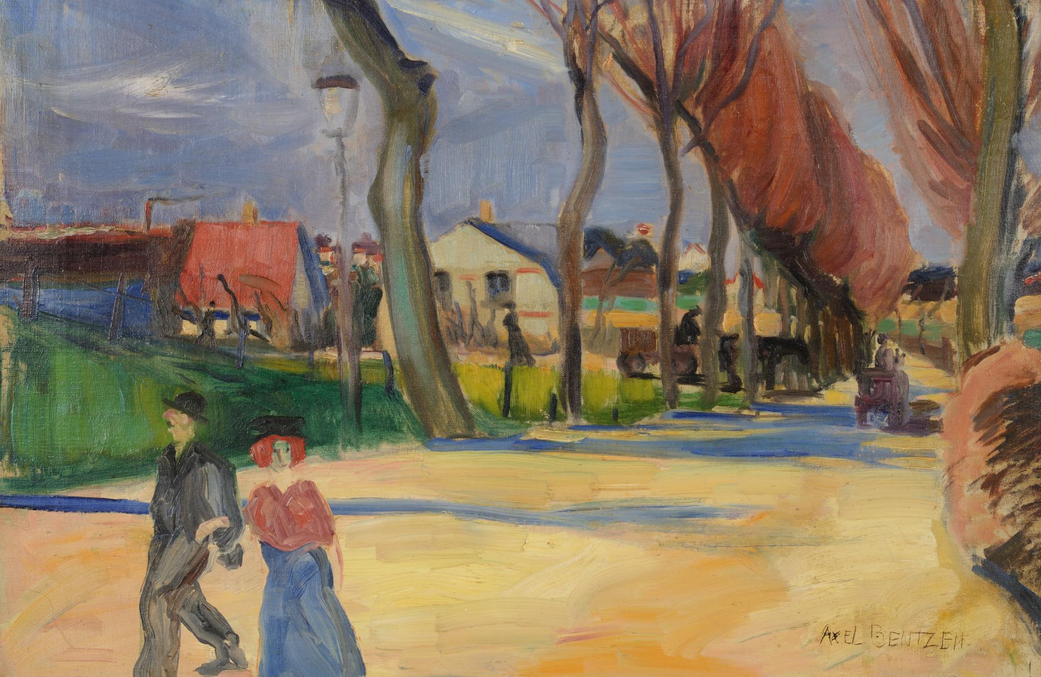 Axel Bentzen Couple on a road ｜Luca Scandinavia | 北欧
