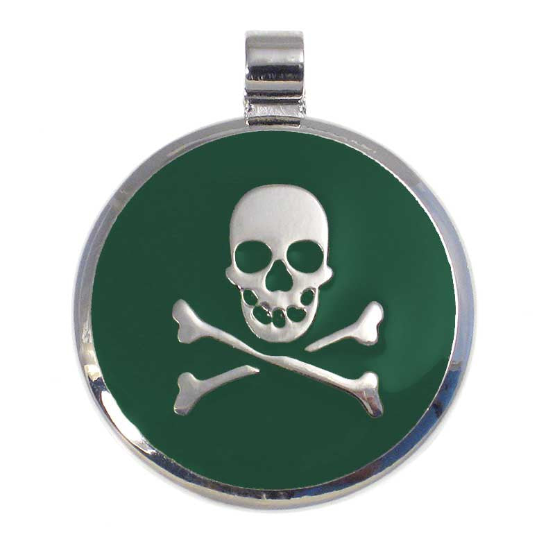 Skull and Crossbones Dog Tag – LuckyPet