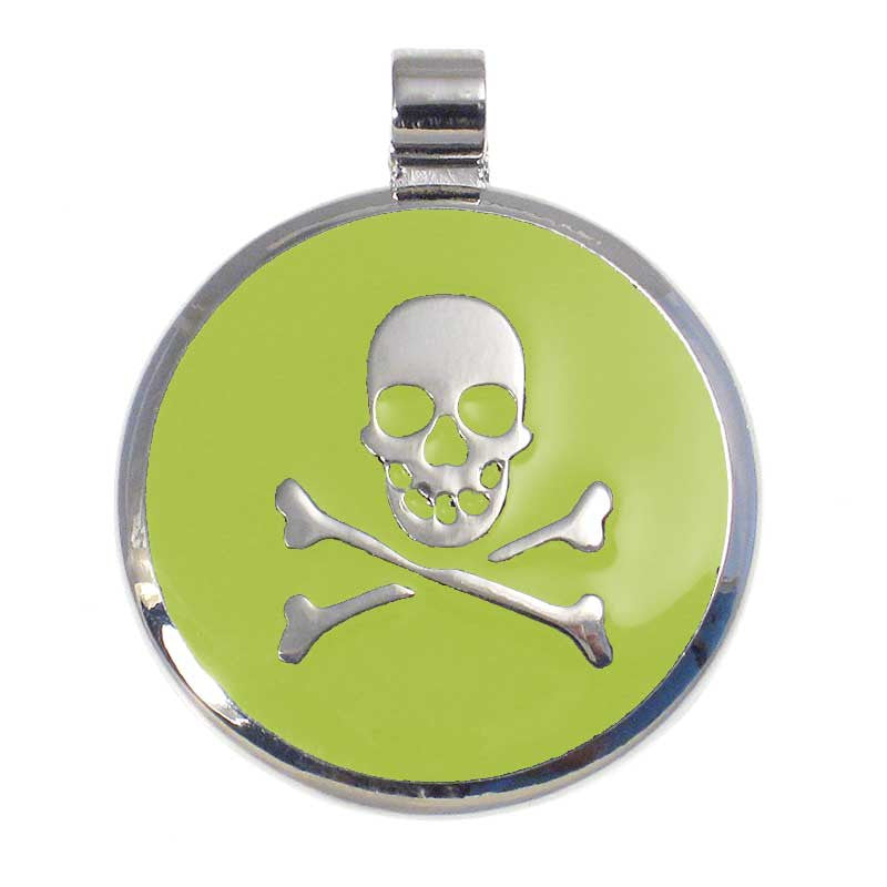 Skull and Crossbones Dog Tag – LuckyPet