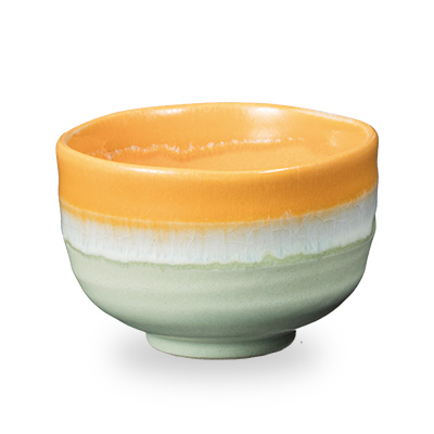 LUPICIA】美濃焼 ミニ抹茶碗 オレンジ | 茶器・オリジナルグッズ