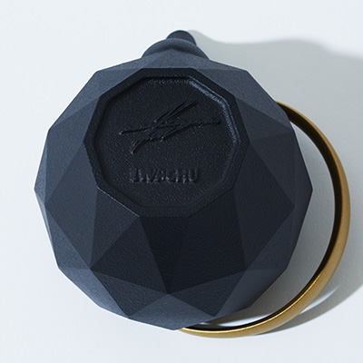 美品 山形緞通 ken okuyama NAMI Dark Blue 16.5万 美品 山形緞通 ken