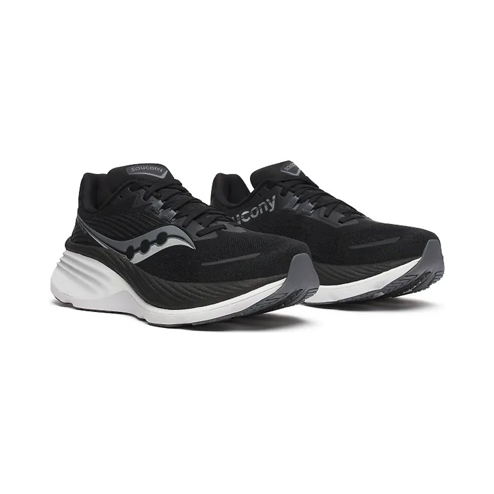 SAUCONY HURRICANE 24 BLACK/CARBON - WOMENS - Lamey Wellehan Shoes