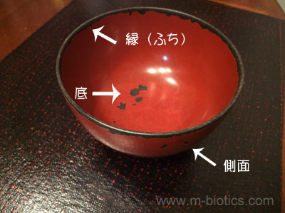 漆が剥げたので越前塗りのお椀を新たに買う（合鹿椀 伝統工芸士、畠中