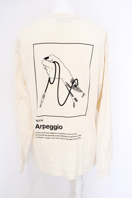 ミュージシャン NIL DUE/NIL UN TOKYO LONG SLEEVE TEE OW LONG SLEEVE
