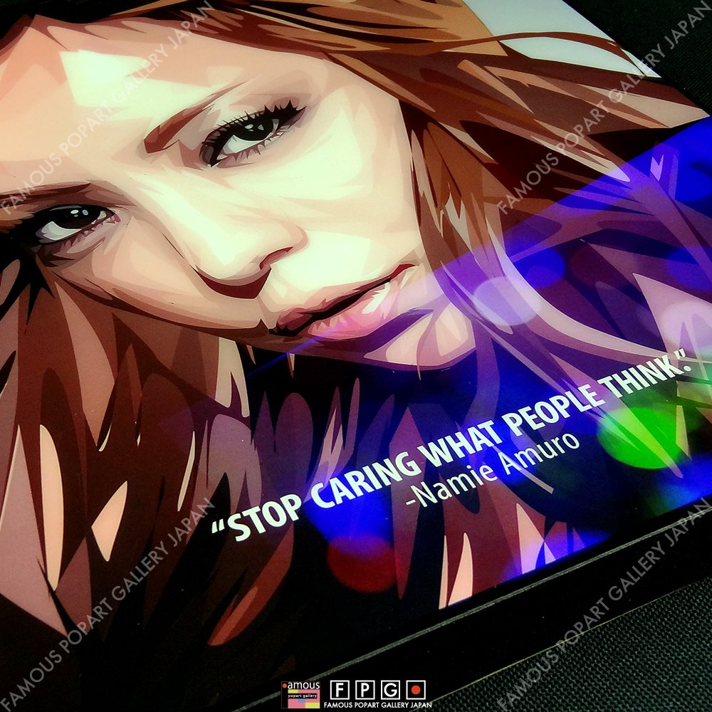 NAMIE AMURO -Ver.2- / 安室 奈美恵 [ポップアートパネル / Keetatat
