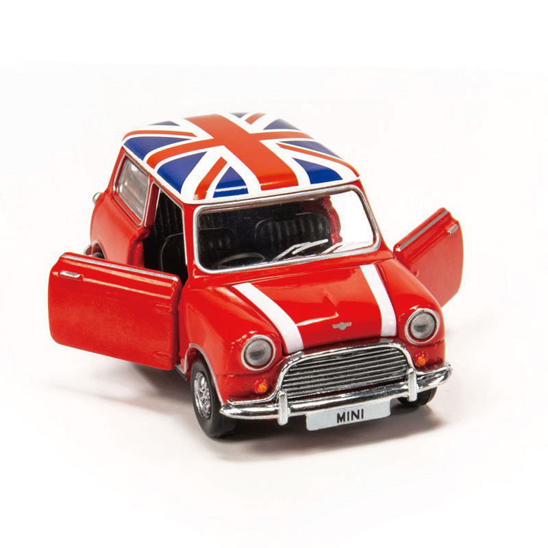 ユニオンジャックルーフが可愛い ミニクーパーのTINYミニカーから新作