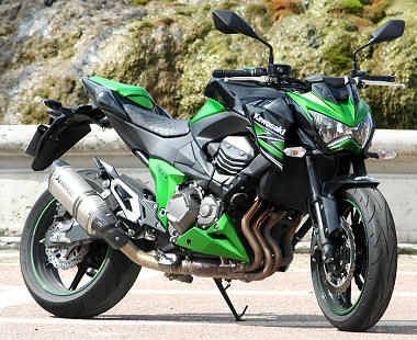 Motoplanete's test of the Kawasaki Z 800 2013