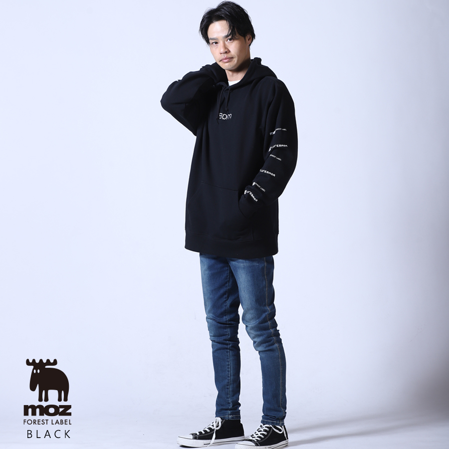 よしもと釣り部BDM×moz FOREST LABEL×ルアマガ コラボプルオーバーパーカー