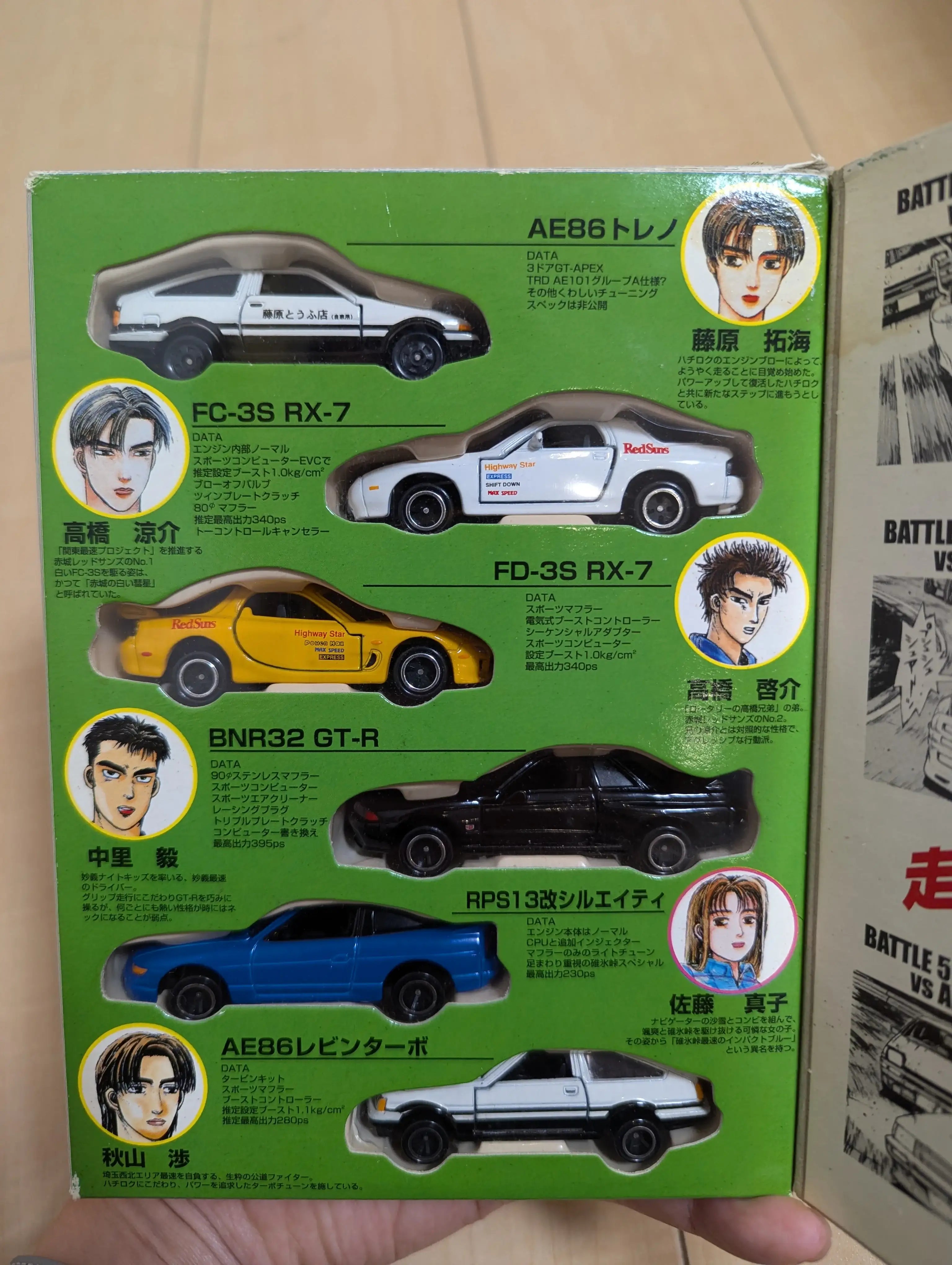 Tomica 2009 Initial D Battle Special Gift Set Vol.4 – Mobile Garage HK