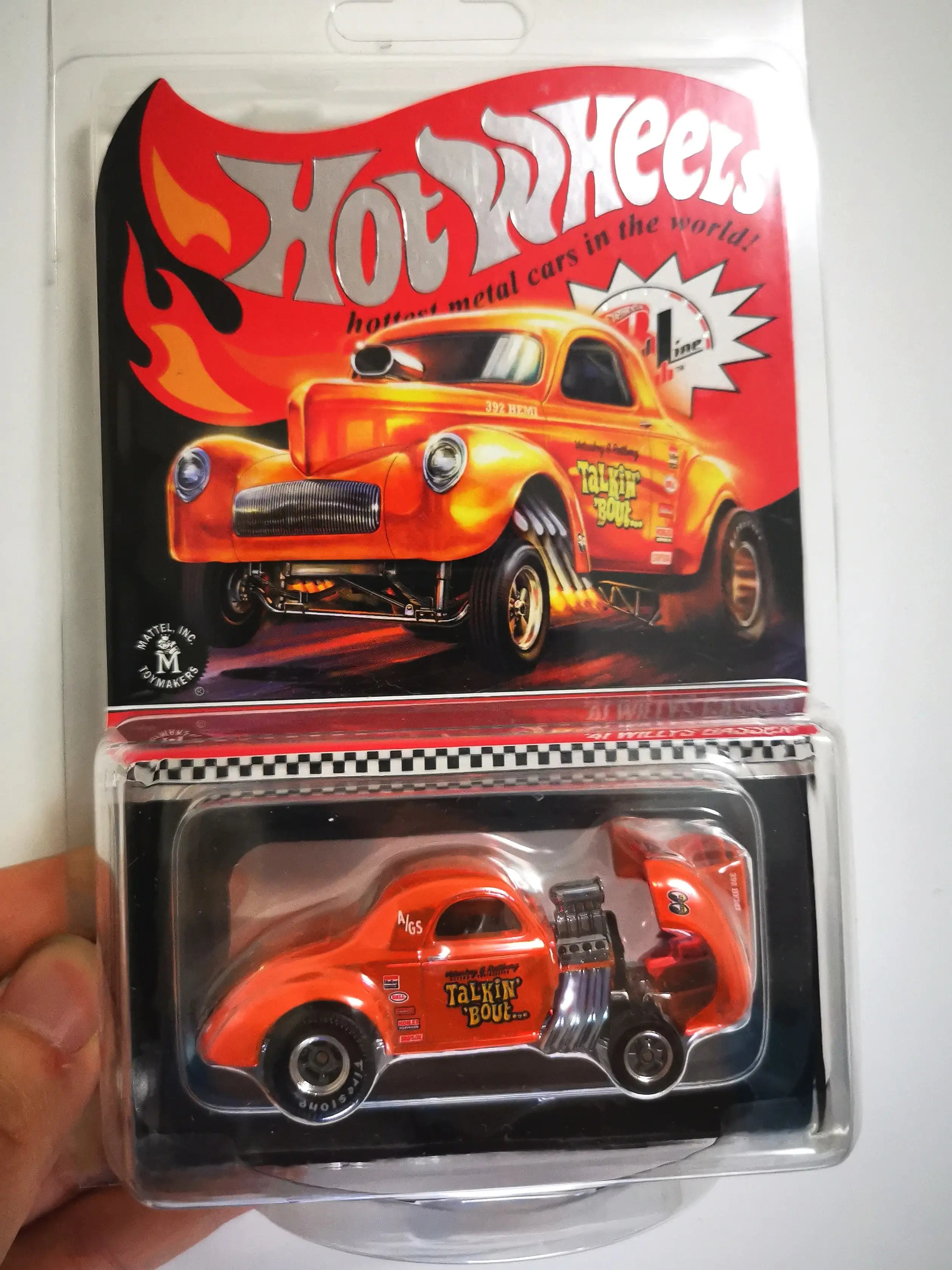 Hot Wheels RLC 41' Willys Gasser – Mobile Garage HK