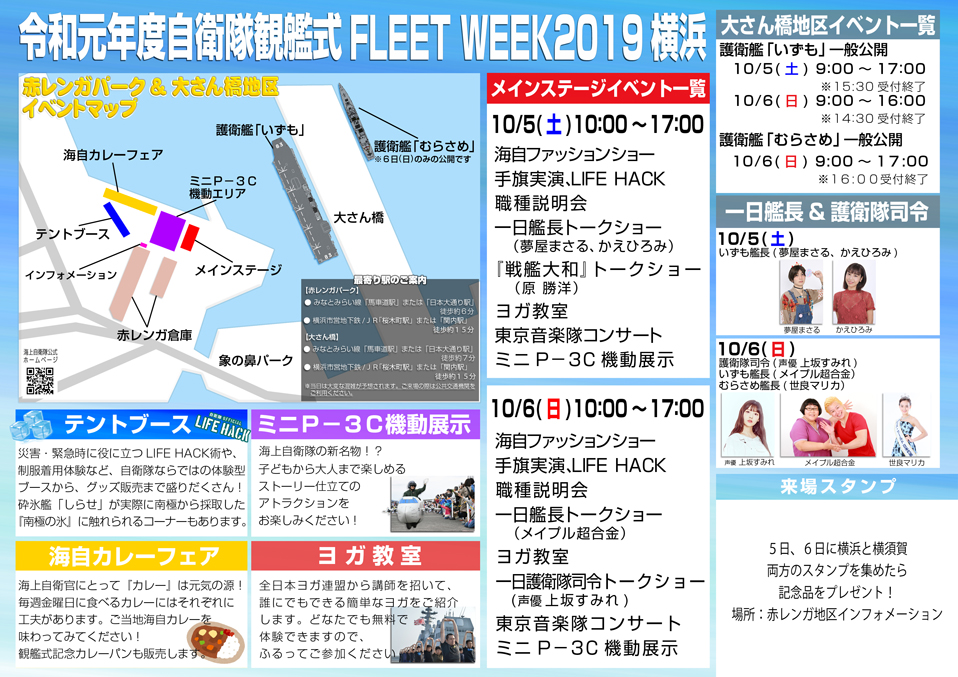 フリートウィーク：令和元年度自衛隊観艦式