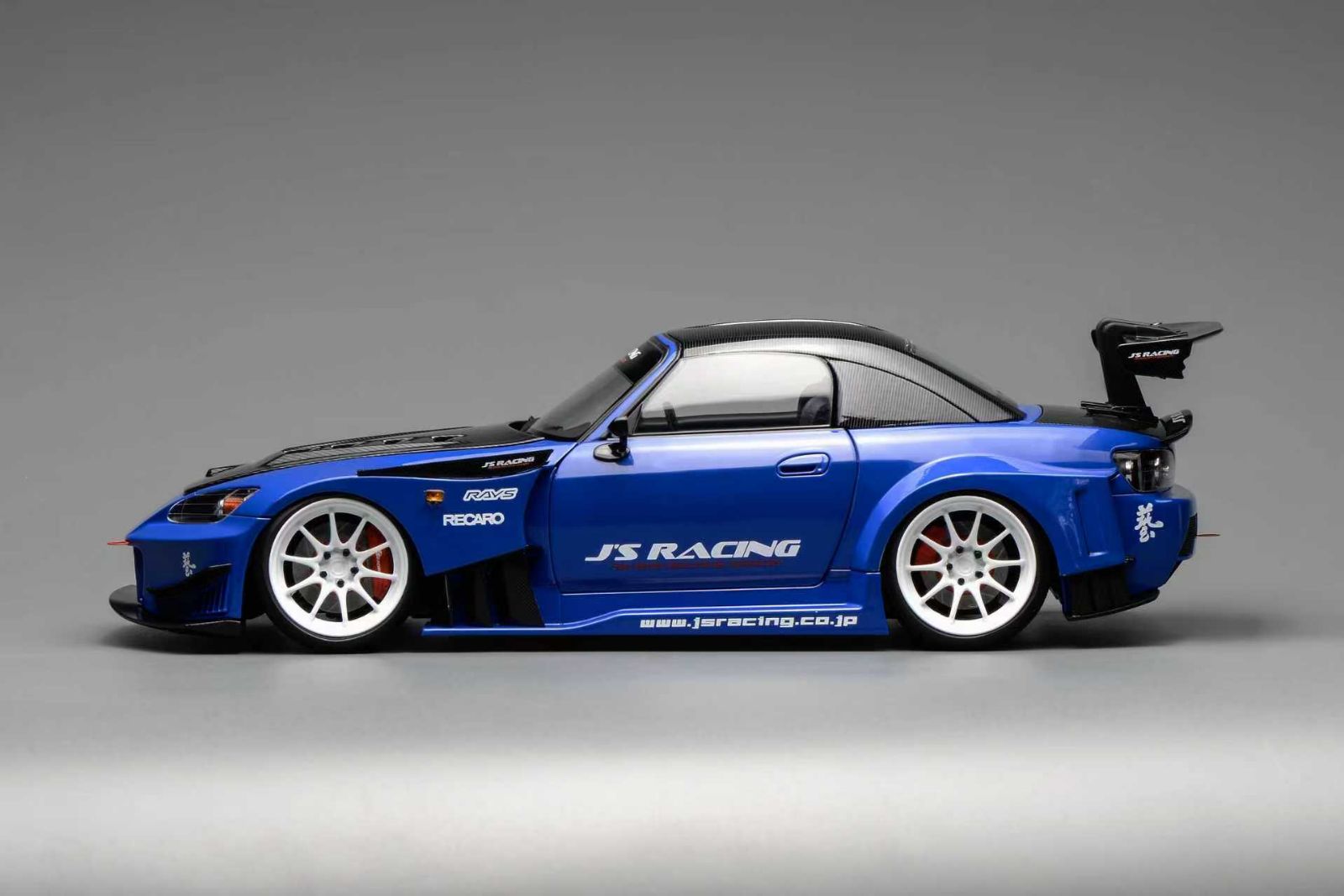 PREORDER* MotorHelix 1:18 Honda S2000 J's Racing in Apex Blue