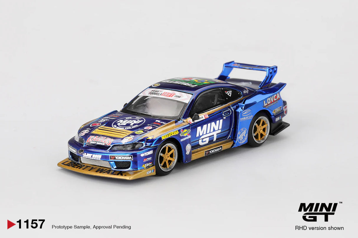 PREORDER* MINI GT 1:64 Nissan LB-Super Silhouette S15 Silvia #555