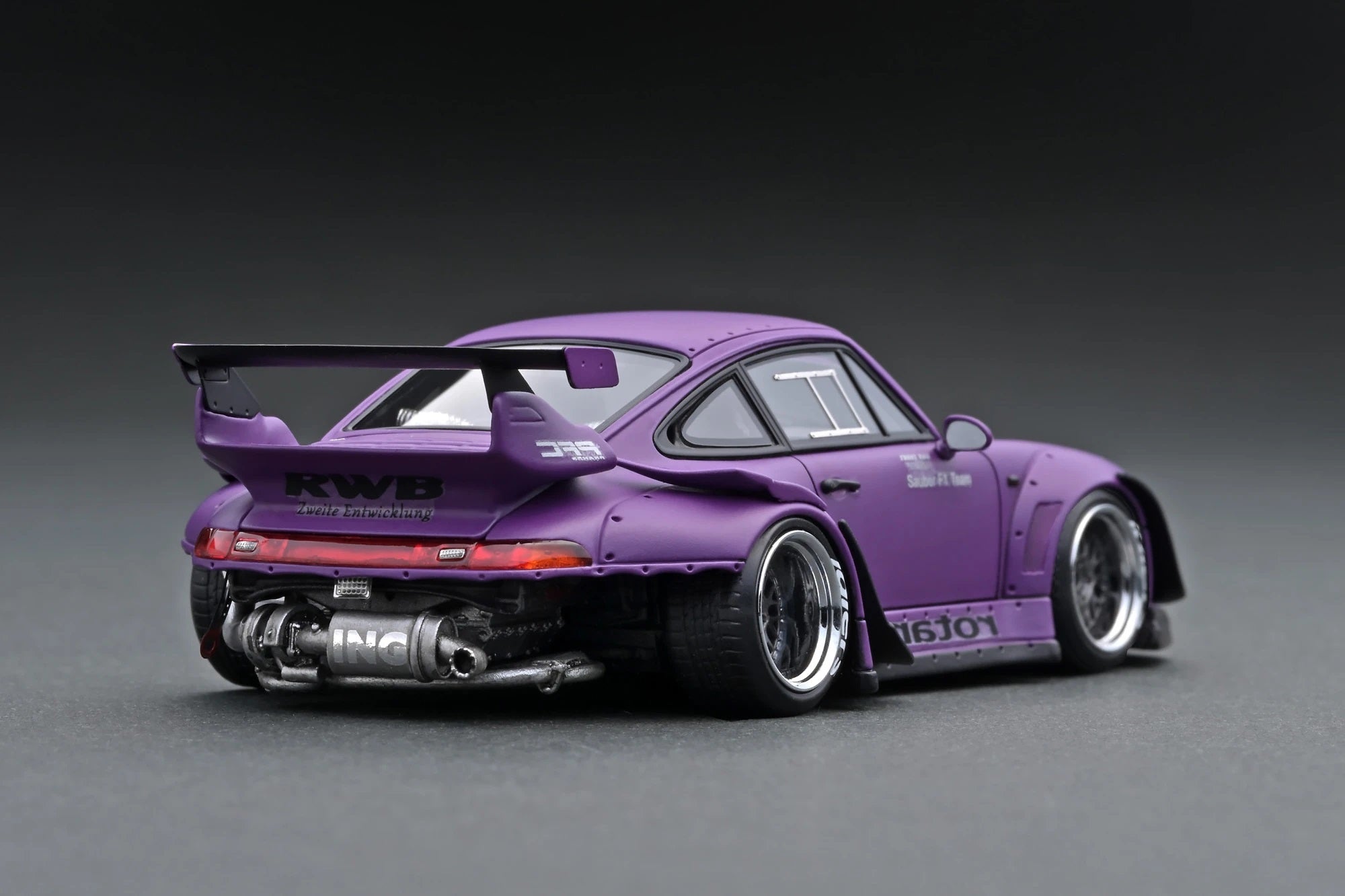 Ignition Model 1:43 Porsche RWB 993 Matte Purple – Model Cars Houston