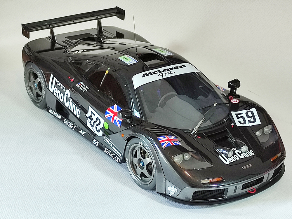 1/12scale McLaren F1 GTR built by George Tziafas