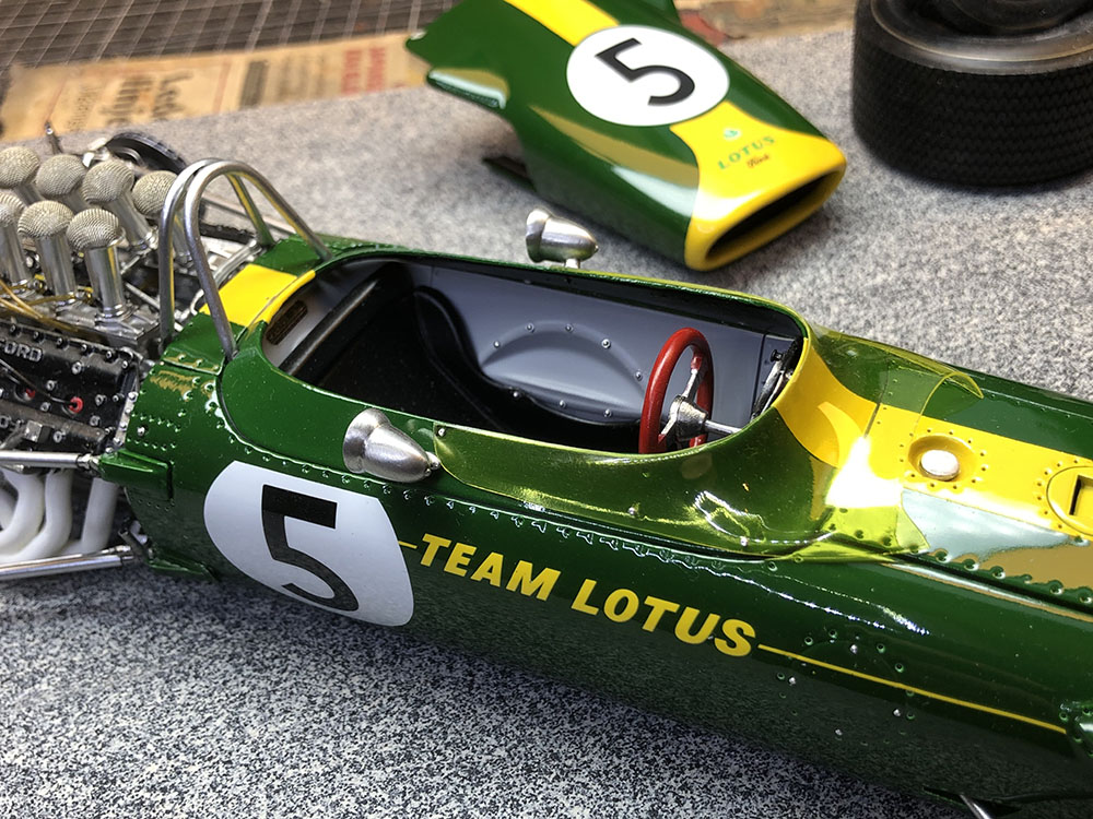1/12scale LOTUS 49/Tyrrell 006 built by Allan Nielsen