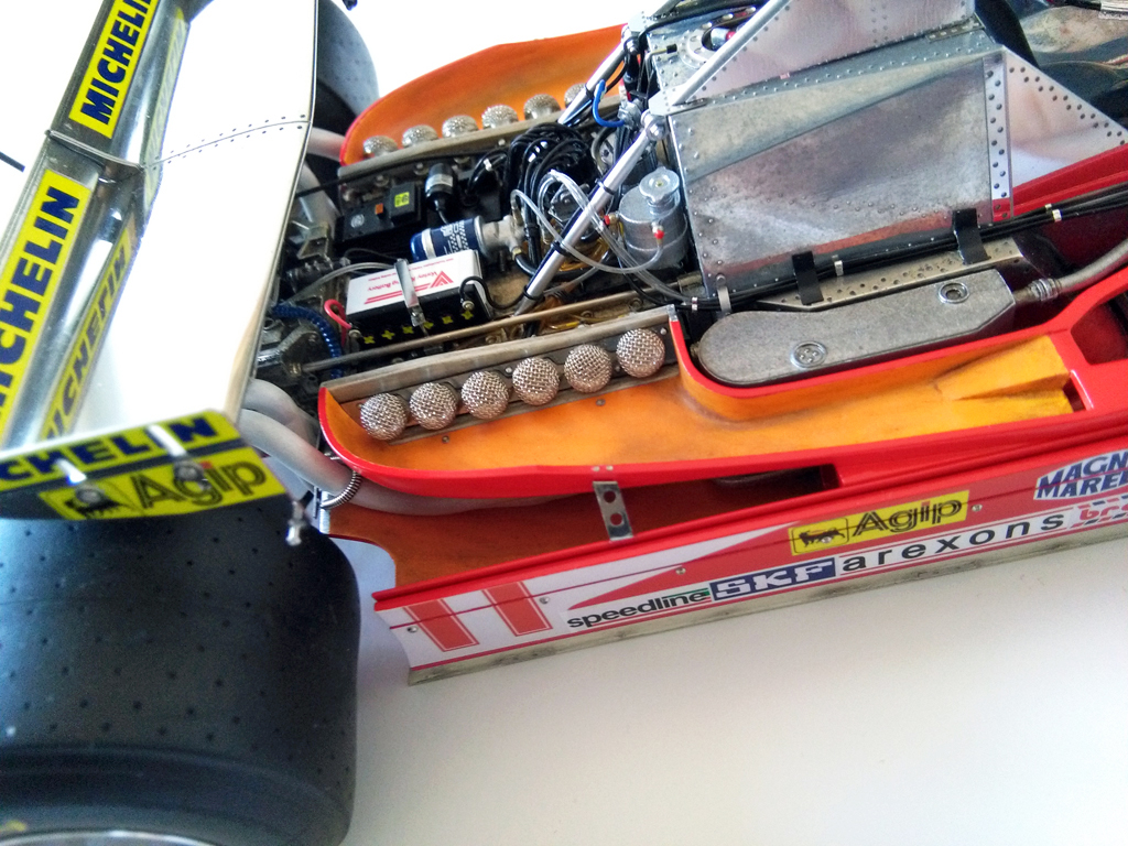 1/20scale 312T4 built by Francesco Domenico Guerrazzi