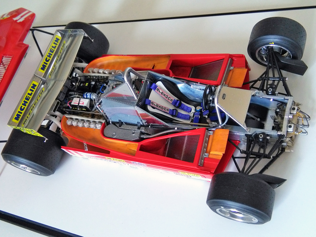 1/20scale 312T4 built by Francesco Domenico Guerrazzi