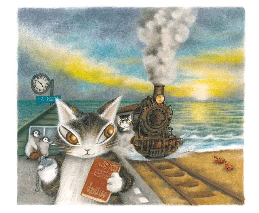 猫のダヤン40周年「ダヤンの不思議な旅」池田あきこ原画展 東京・松屋