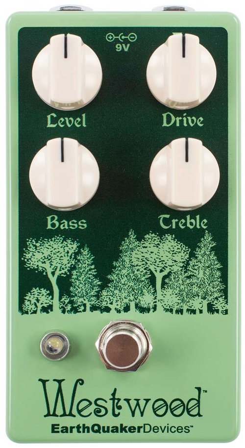 EARTHQUAKER DEVICES WESTWOOD OVERDRIVE PEDAL ***CLEARANCE