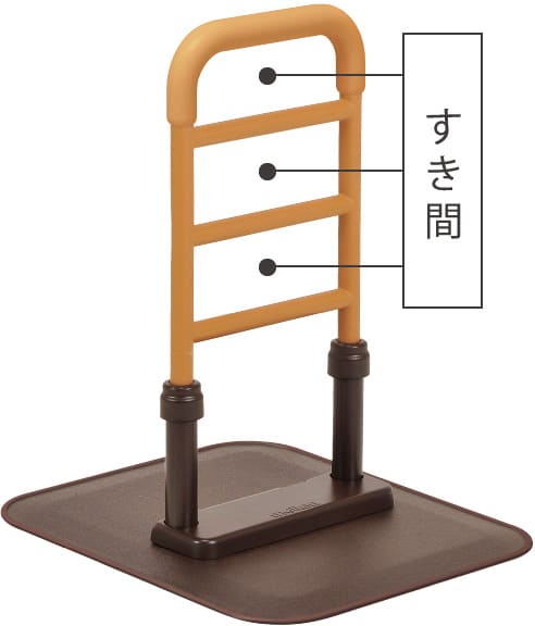 床置き型手すり】ルーツ HS｜生活動作支援用具｜製品情報｜株式会社