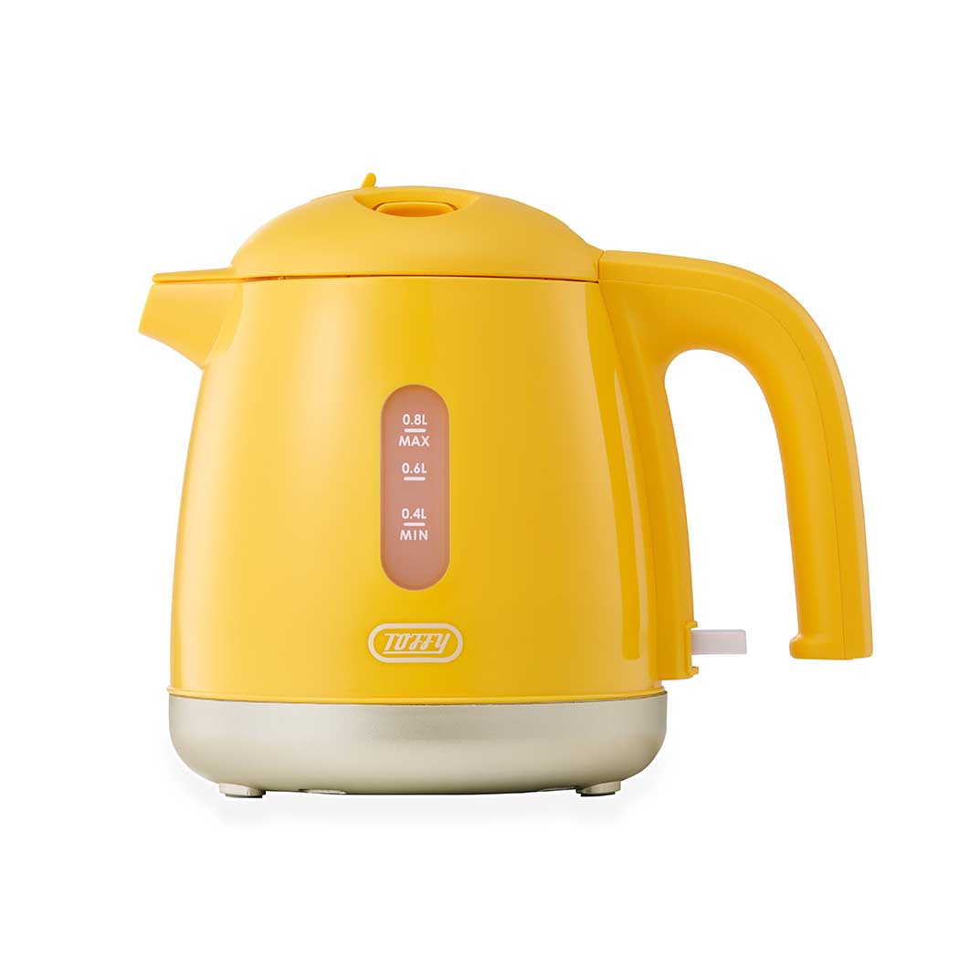 Toffy 給湯ロック付き電気ケトル カナリアイエロー(カナリアイエロー