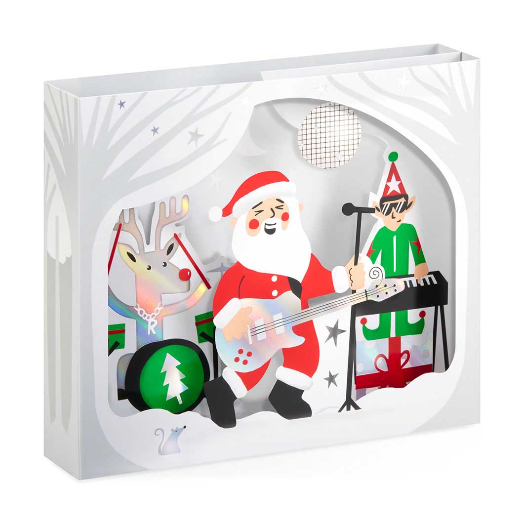 MoMA クリスマスカード 2025 Rockin' Santa(1枚)：クリスマス